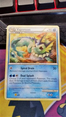 VAPOREON 41/90 Uncommon HS Undaunted