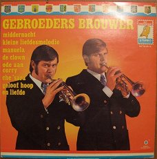 TROMPET: Gebroeders Brouwer  ‎– Met hun grootste hits  -  Vinyl LP