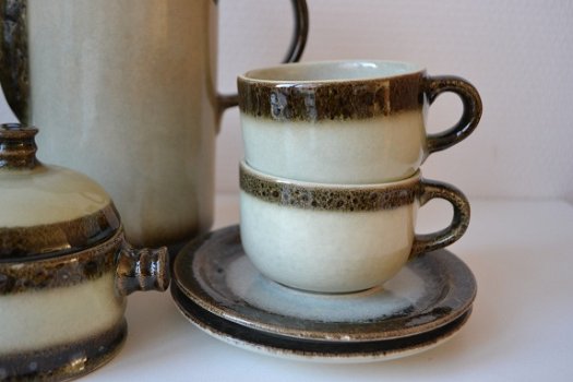 W. Germany Ceramano koffieservies. - 3