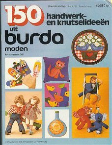 150 Handwerk & Knutselideeën uit Burda 360. GERESERVEERD