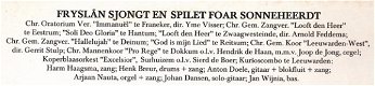 Fryslân Sjongt En Spilet Foar Sonneheerdt -Vinyl LP Fries/Frysk - 4 - Thumbnail