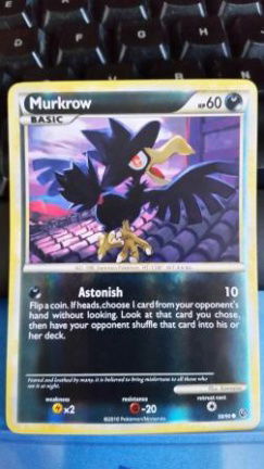 MURKROW 58/90 (ASTONISH) Common (reverse foil) HS Undaunted - nr. 1