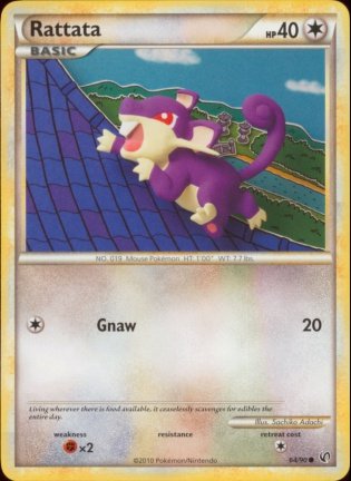 RATTATA 64/90 Common HS Undaunted - nr. 1