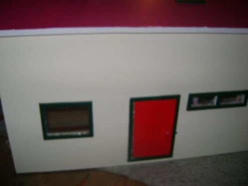 groot oud poppenhuis met verlichting - Afbeelding 5