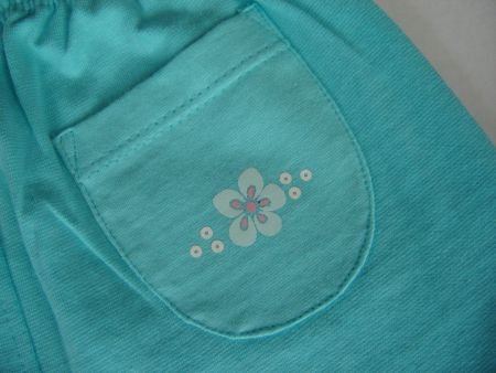 Nieuwe !! Tricot legging AQUA maat 86 - 2