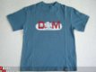 T-Shirt D M print maat 152 Rafblauw - 1 - Thumbnail