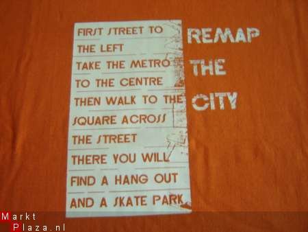 Nieuw T-Shirt ReMap maat 140 oranje - 3