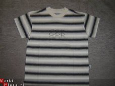 Nieuw Stoer Jongens streep T-shirt maat 116