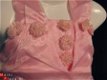 NIEUWE schitterende feestjurk halterjurk roze maat 158/164 - 2 - Thumbnail