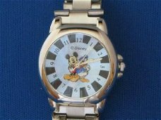 Mickey Mouse & Donald Duck Stainless Steel Horloge