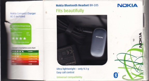 NOKIA BH - 105 BT Bluetooth Headset - 1