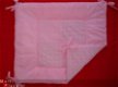 Boxkleed Boerenbont Polkadots roze wit ruit blok NIEUW! - 1 - Thumbnail