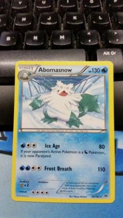 Abomasnow rare 40/162 XY BREAKthrough - nr. 1