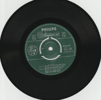 Cor de Groot paino- Danse Rituelle Du Feu & Espagnole 1956 EP vinyl minigroove - 2