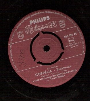 Orchestre Lamoureux Ltg Jean Fournet-Coppelia Balletsuite Delibes-Vinyl _Philips Minigroove - 1