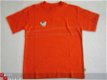 T-Shirt BIRD maat 128 oranje - 2 - Thumbnail