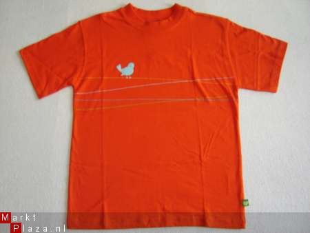 T-Shirt BIRD maat 92 oranje - 2