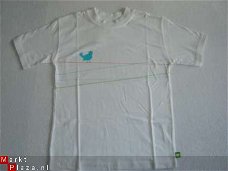 T-Shirt   BIRD  maat 128  wit