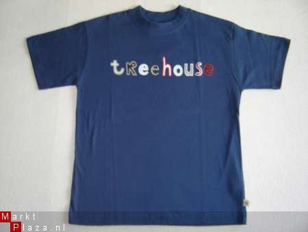 T-Shirt TREEHOUSE maat 128 navy - 1
