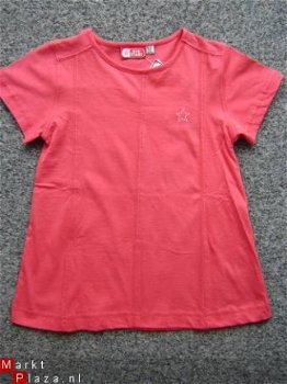 A-Lijn T-Shirt maat 116 ZALM - 1