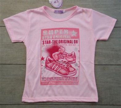 GAAF T-Shirt met print ROZE maat 12 - 1