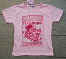 GAAF  T-Shirt  met print ROZE  maat 6