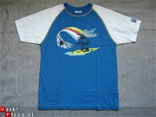 Nieuw Stoer  Rucanor  T-Shirt  maat 140  Kobalt