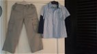 Tom Tailor twee delige set broek en blouse shirt maat 116 - 1 - Thumbnail