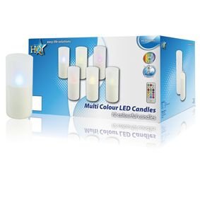 LED RGB kaarsen 12 stuks - 1