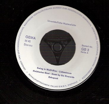 HAFABRA - -Pallas Schallplattenfabrik GmbH Diepholz GB 3- Zeldzame Vinyl EP RARE -45 toeren - 1