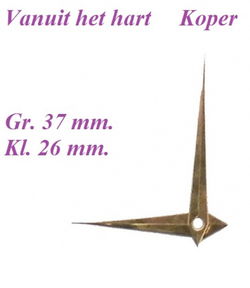 === Wijzertjes = Art Deco = gebruikt === 28590