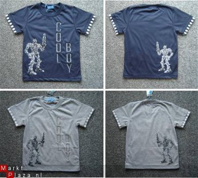 Nieuw T - Shirt COOL BOY maat 4 - 6