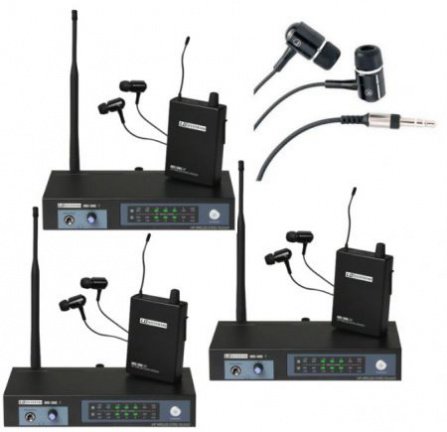 Voordeel Set 3x MEI One In-Ear-Monitoring Systems T1+T2+T3 - nr. 1