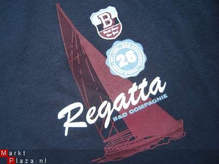 Nieuw B&D T-Shirt maat 104 met regatta print - 2