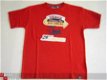 Stoer Jongens T-Shirt Old Timer maat 140 ROOD - 1 - Thumbnail