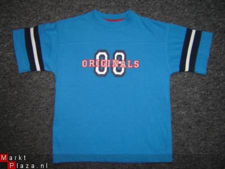 T-Shirt ORIGINALS 08 print maat 128 - 1