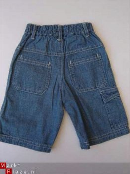 Stoere Jeans Bermuda maat 80 - 2