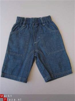 Stoere Jeans Bermuda maat 74 - 1