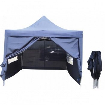 Party Tent 6X3 Meter Blauw - 1