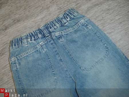 Nieuw Meisjes USED LOOK JEANS maat 146 - 3