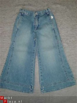 Nieuw Meisjes USED LOOK JEANS maat 110 - 1