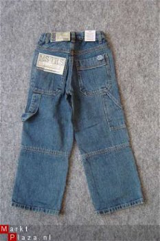 Nieuwe Stoere Basic Worker JEANS maat 122 - 2