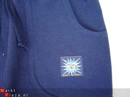 JOGGING Broekje Donkerblauw maat 80 - 3