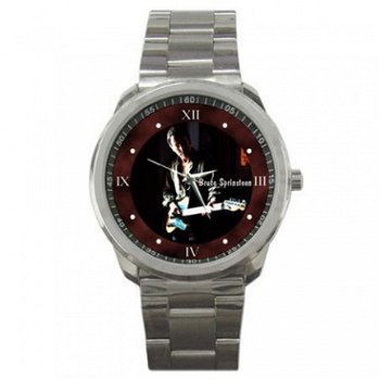 Bruce Springsteen Stainless Steel Horloge - 1