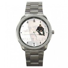George Michael Stainless Steel Horloge