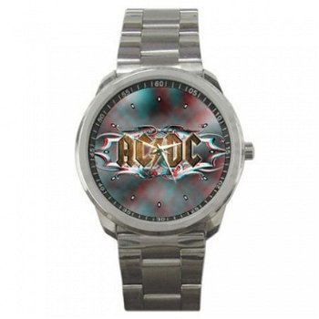 ACDC Stainless Steel Horloge - 1