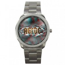 ACDC Stainless Steel Horloge