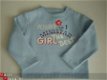 Nieuwe Sweater Girl the Best print maat 152 - 1 - Thumbnail