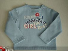 Nieuwe Sweater Girl the Best print  maat 116