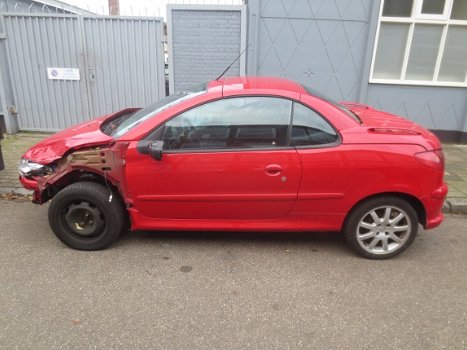 Peugeot 206 CC cabriolet 1.6 2004 Plaatwerk en onderdelen - 1